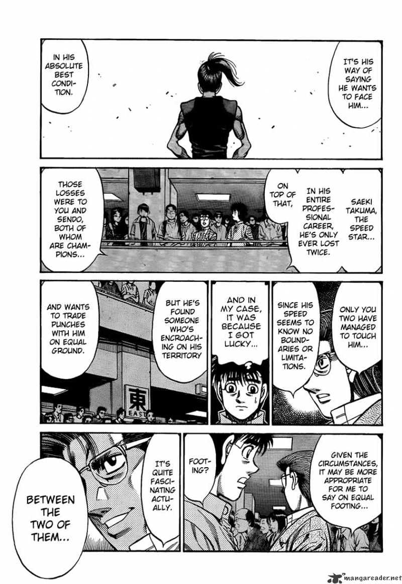 Hajime no Ippo: Fighting Spirit, Chapter 911 image 05